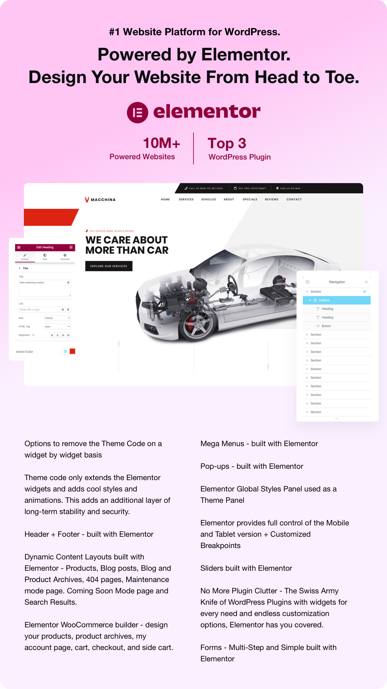 Macchina - Auto Repair WordPress Theme - 2